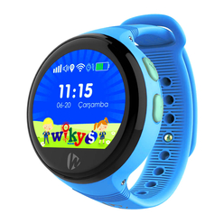 Wiky Watch S Dokunmatik Akıllı Çocuk Saati Mavi - Thumbnail