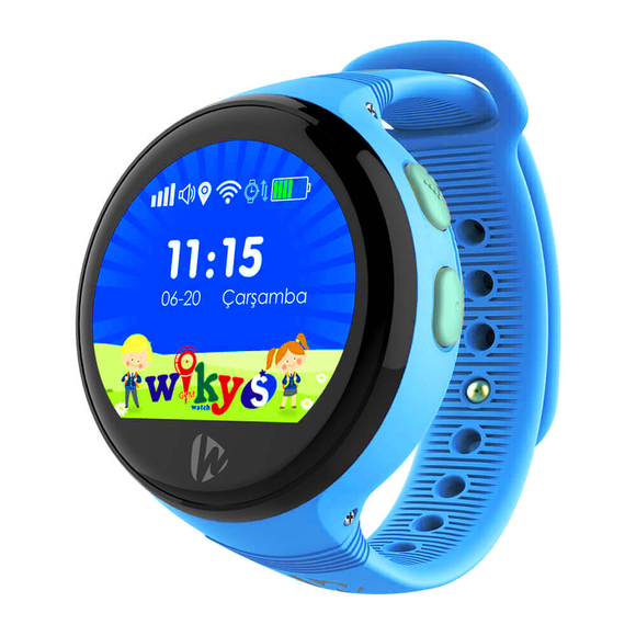 Wiky Watch S Dokunmatik Akıllı Çocuk Saati Mavi