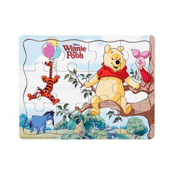 Winnie Tahta Puzzle 12 Parça 19211 - Thumbnail