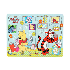 Winnie Tahta Puzzle 12 Parça 19211 - Thumbnail