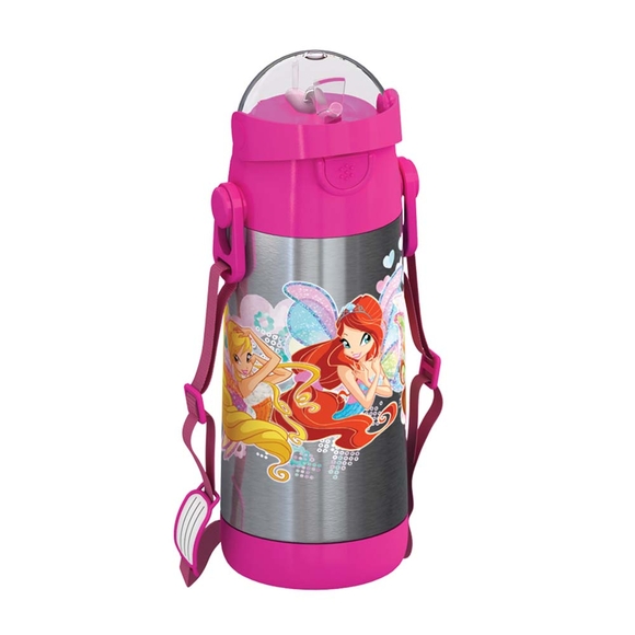 Winx Pipetli Çelik Matara Termos 2015 61976 