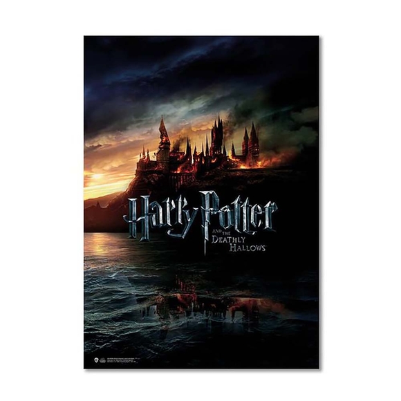 Wizarding World Harry Potter Poster Deathly Hallows P.1, Hogwarts Büyük Pos039