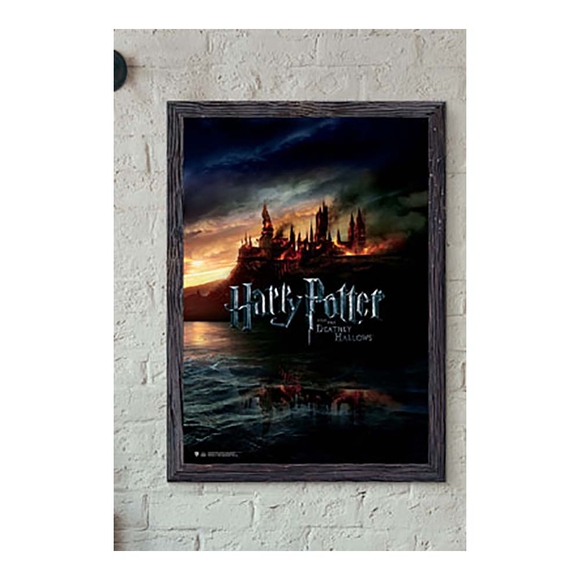 Wizarding World Harry Potter Poster Deathly Hallows P.1, Hogwarts Küçük A3 Pos039