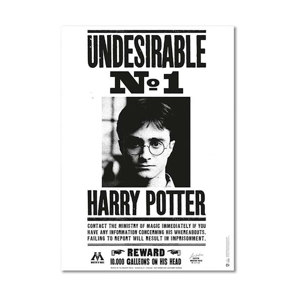 Wizarding World Harry Potter Poster Undesirable No 1, Harry Potter B. POS008