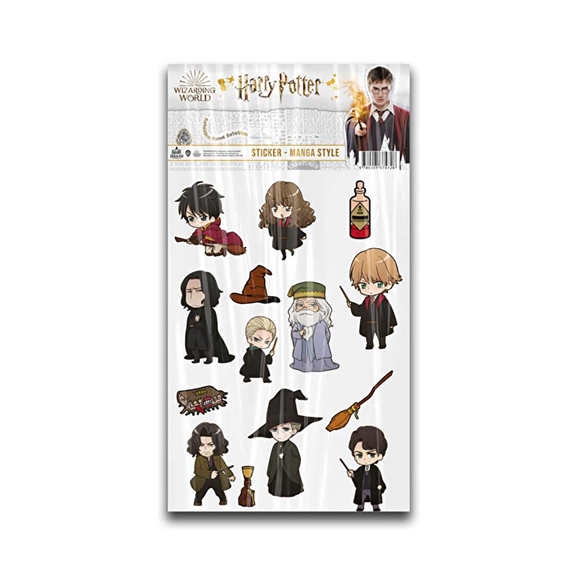 Wizarding World Harry Potter Sticker Karakterler Manga Style ST006
