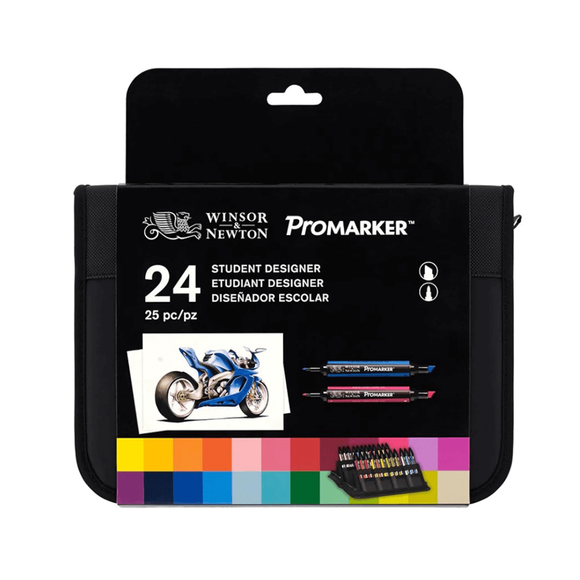 W&N Promarker With Wallet 24 lü Set 