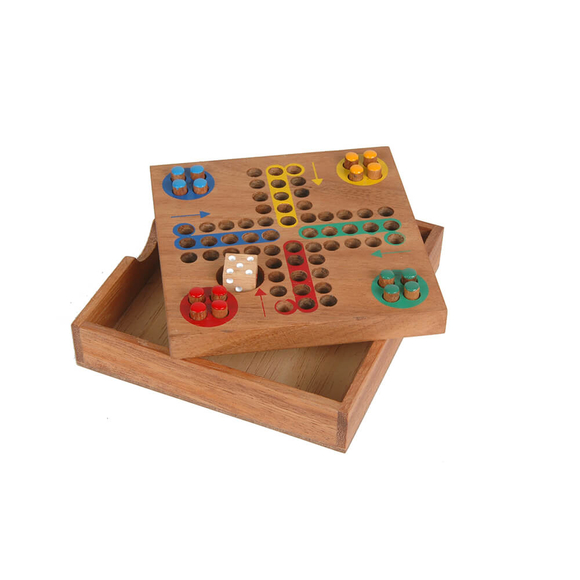 Wooden Games Ludo