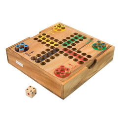 Wooden Games Ludo - Thumbnail