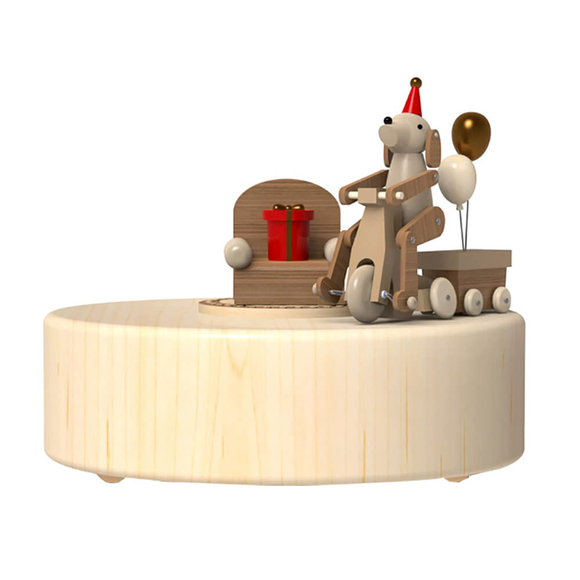 Wooderful Life Müzik Kutusu Mutlu Köpek 3208