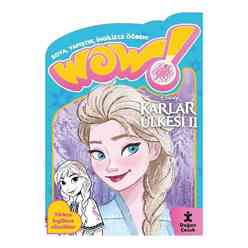 Wow! Disney Karlar Ülkesi 2 Boyama Kitabı - Boya Yapıştır İngilizce Öğren! Türkçe İngilizce Sözcük - Thumbnail