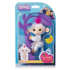 WowWee Fingerlings İnteraktif Bebek Maymun Beyaz - Thumbnail