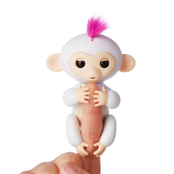 WowWee Fingerlings İnteraktif Bebek Maymun Beyaz - Thumbnail