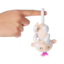 WowWee Fingerlings İnteraktif Bebek Maymun Beyaz - Thumbnail