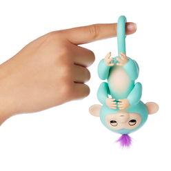 WowWee Fingerlings İnteraktif Bebek Maymun Turkuaz - Thumbnail