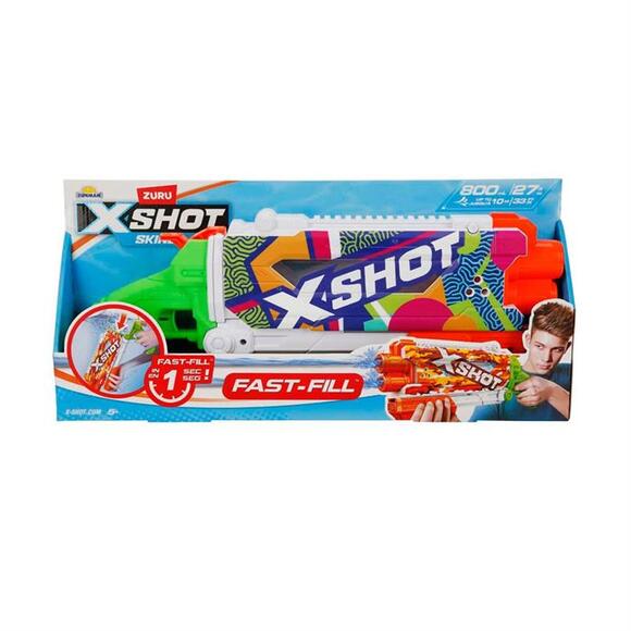 X-Shot Skins Pump Action Fast Fill Su Tabancası 49,5 Cm S00004584