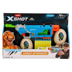 X-Shot Sünger Atan Silah Dino Attack Dino Striker 16 Mermili S00004860 - Thumbnail