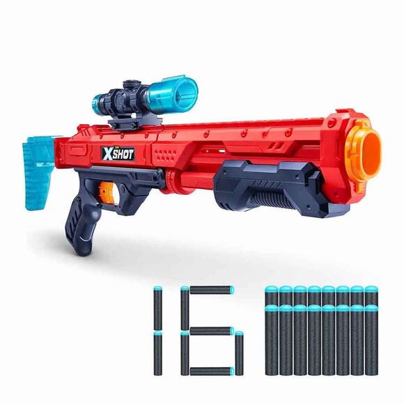 X-Shot Sünger Atan Silah Excel Hawk Eye 16 Mermili S00036435