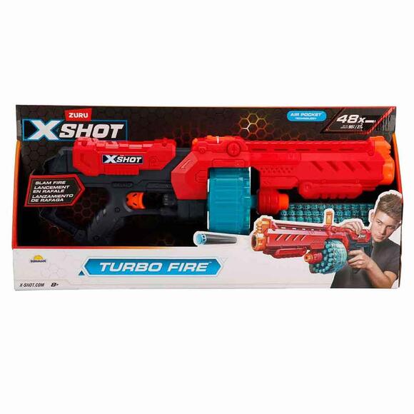 X-Shot Sünger Atan Silah Excel Turbo Fire 48 Mermili S00036270