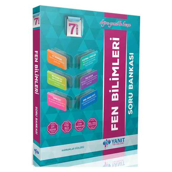 Yanıt 7. Sınıf Fen Bilimleri Soru Bankası 328878