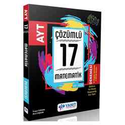 Yanıt Yayınları - Yanıt AYT Çözümlü 17 Matematik Branş Denemesi