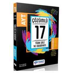 Yanıt Yayınları - Yanıt AYT Çözümlü 17 Türk Dili ve Edebiyatı Branş Denemesi