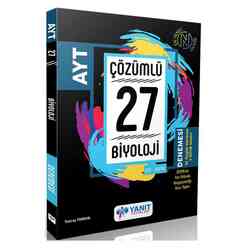Yanıt Yayınları - Yanıt AYT Çözümlü 27 Biyoloji Branş Denemesi