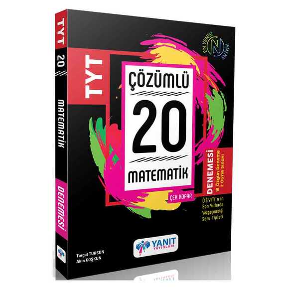 Yanıt TYT Çözümlü 20 Matematik Deneme