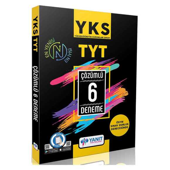 Yanıt YKS-TYT 6 Fasikül Çözümlü Deneme