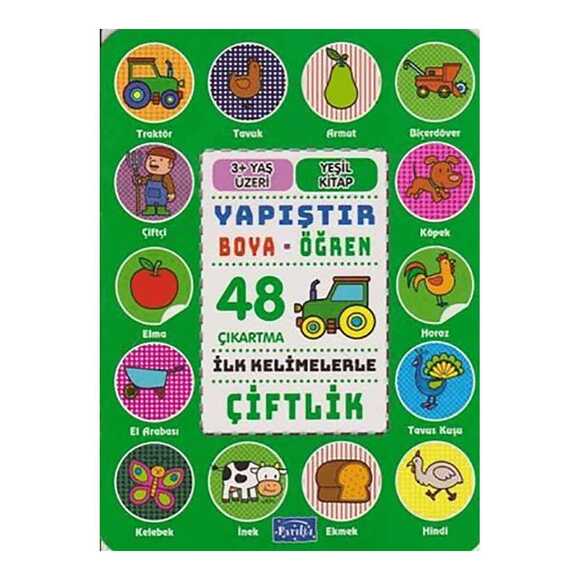 Yapıştır Boya Öğren - Çiftlik 