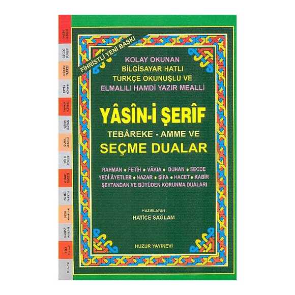 Yasin-İ Şerif Ve Seçme Dualar 029 Orta Boy