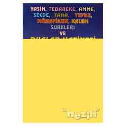 Pamuk - Yasin, Tebareke, Amme, Secde, Taha, Tevbe, Münafikun, Kalem Sureleri ve Dualar Hazinesi (Yas-024)