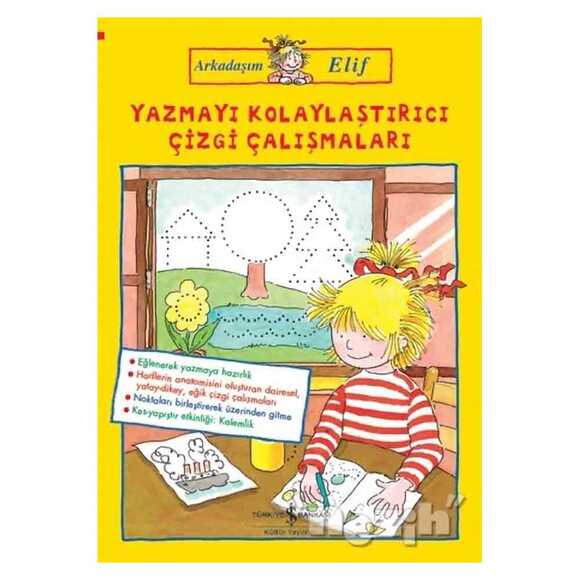 Yazmayı Kolaylaştırıcı Çizgi Çalışmaları - Arkadaşım Elif