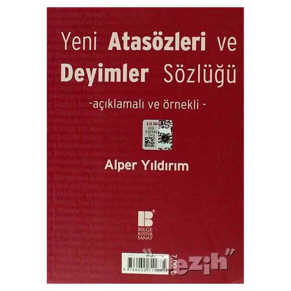 Yeni Atasözleri ve Deyimler Sözlüğü