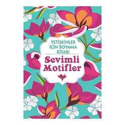 Yetişkinler İçin Boyama Kitabı - Sevimli Motifler - Thumbnail