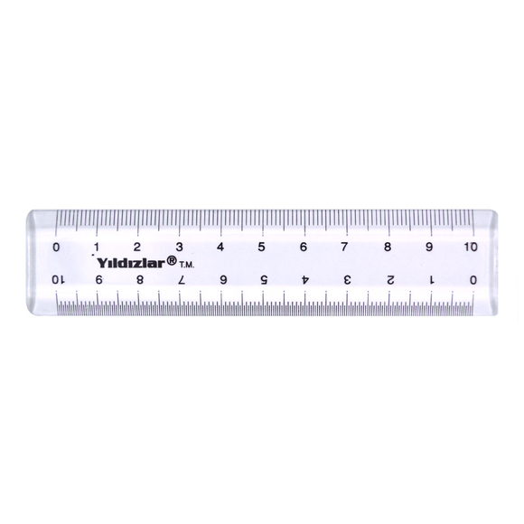 Yıldızlar Cep Desimetre Cetvel 10 cm 066