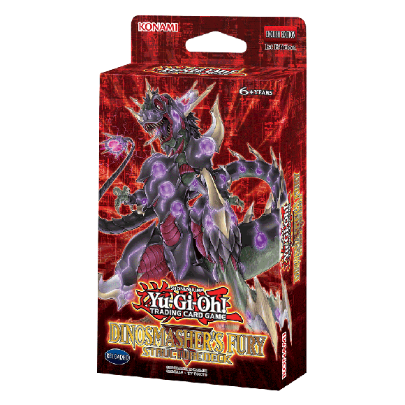 Yu-Gi-Oh! TCG Dinosmashers Fury Reprint Structure Kart