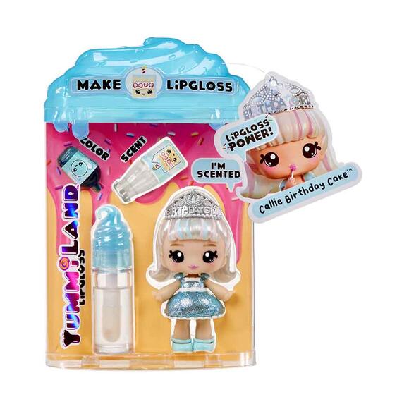 Yummiland Callie Birthday Cake Bebeği ve Dudak Parlatıcısı 120704
