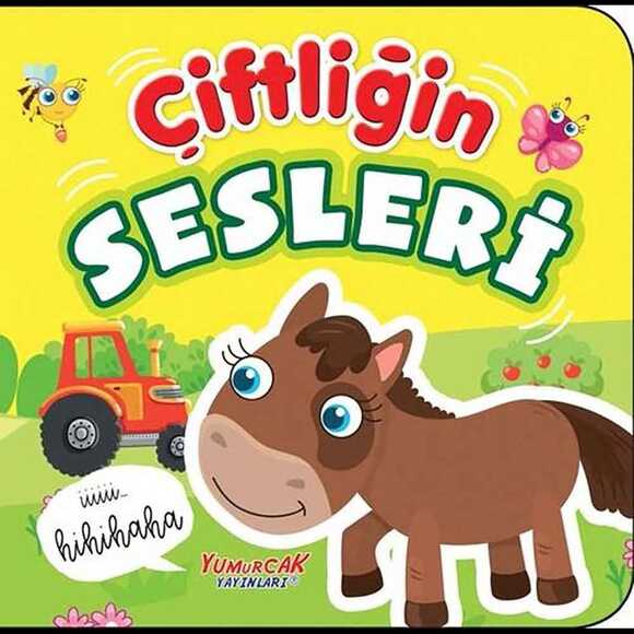 Yumurcak Çiftliğin Sesleri - Banyo Kitabı (Sesli)