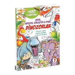 Dinozorlar 450 Çıkartma Kitabı - 1 - Thumbnail