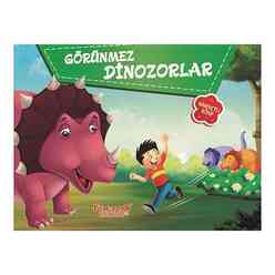 Yumurcak Görünmez Dinozorlar - Üç Boyutlu Kitap - Thumbnail