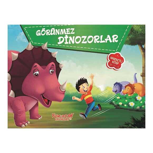 Yumurcak Görünmez Dinozorlar - Üç Boyutlu Kitap