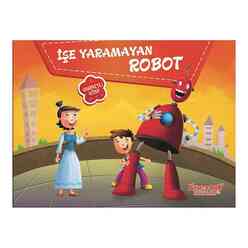 Yumurcak Yayınevi - Yumurcak İşe Yaramayan Robot - Üç Boyutlu Kitap