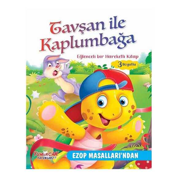 Yumurcak Tavşan İle Kaplumbağa - Hareketli Kitap