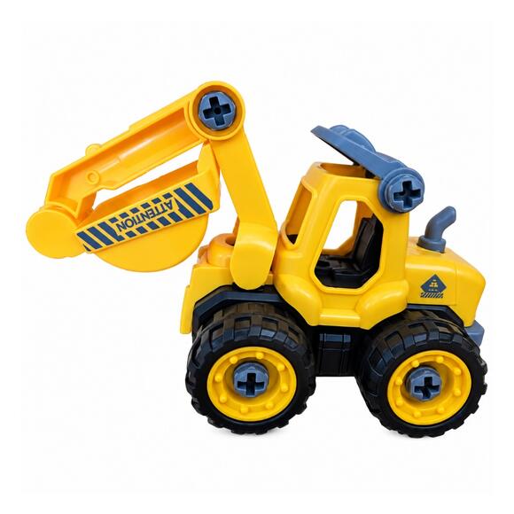 Yuplay Sök-Tak İş Makinesi Dozer Sarı Seri YU216