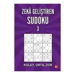 Beyaz Balina Yayınları - Zeka Geliştiren Sudoku 3 