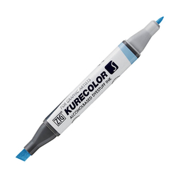 Zig Kurecolor KC-3000 Twin S Grafik Markörü Cobalt Blue 304 - Thumbnail
