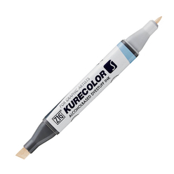 Zig Kurecolor KC-3000 Twin S Grafik Markörü Porcelain 417 - Thumbnail