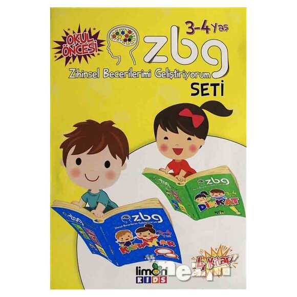 Zihinsel Becerilerimi Geliştiriyorum Seti (3-4 Yaş)