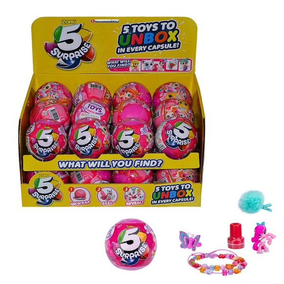 Zuru Seri 5 Sürpriz Paket Pembe 7705